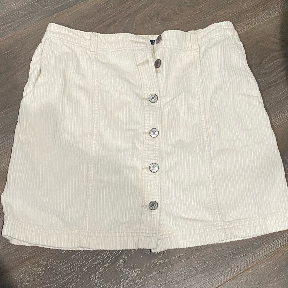 ABERCROMBIE & FITCH corduroy skirt size SMALL